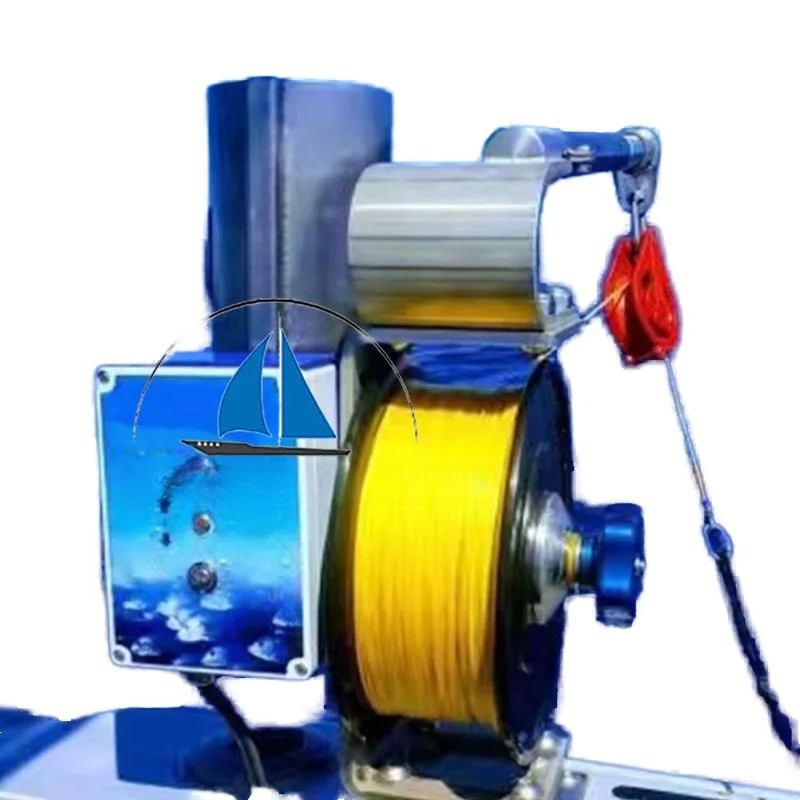 قارب أعماق البحار ونش بكرة الص - مراجعة Electric Reel وسعره